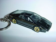 Hot 3d Lotus Esprit S1 Custom Keychain Keyring Key Black Finish 007 Hot Wheels