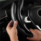 2black Carbon Fiber Steering Wheel Booster Cover Non-slip Universal Accessories