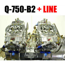 Quick Fuel Q-750-b2 750 Cfm Clear Supercharger Gas Blower Carbs And Fuel Lines