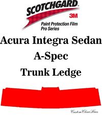 3m Scotchgard Paint Protection Film Pro Series 2023 2024 Acura Integra A-spec
