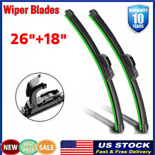26 18 Windshield Wiper Blades Bracketless Oem Quality All Season Premium Us
