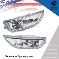 Clear Driving Fog Lights Lamps 1 Pair Leftright For Toyota Corolla 2001 2002