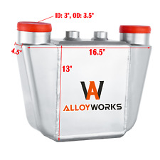 Aluminum Air To Water Intercooler Aw Ic 3.5 Inout Liquid Core 16.5x13x4.5
