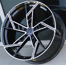 Set4 Rs Type 21 21x9 5x112 Et30 Wheels Rims Fit Audi A8 A5 A7 A6 Q5 Rs4 Rs7