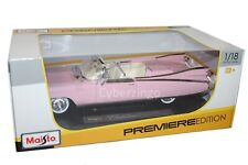 1959 Pink Cadillac El Dorado Biarritz Maisto 118 Diecast Car New In Box