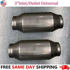 New Universal 3 Inch Catalytic Converter 410300 Stainless Steel Epa Approved