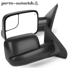 Pair For 2002 2003-2009 Dodge Ram 1500 2500 3500 Power Heated Tow Mirrors Fold