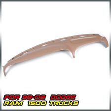 Fit For 1998-02 Dodge Ram 1500-3500 Molded Plastic Dash Pad Cover Overlay New