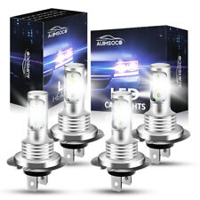 Led Headlight Combo 4x H7 Hilo Beam Bulbs For Hyundai Veloster 2012-2017 White