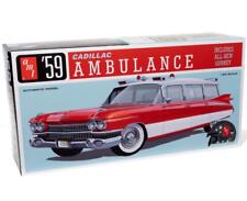 Amt 1395 - 1959 Cadillac Ambulance Wgurney 125 Scale Model Kit