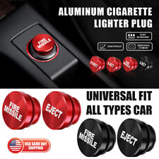 Universal Car Lighter Plug Cap Cigarette Lighter Power Outlet Cover Aluminum