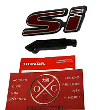 New Oem 2013-15 Honda Civic Si Sedan Front Grille Emblem Badge Genuine Fb6 4door