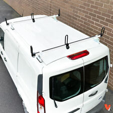 Heavy Duty 2 Bar White Gfy Ladder Roof Rack Fits Ford Transit Connect 2014-on