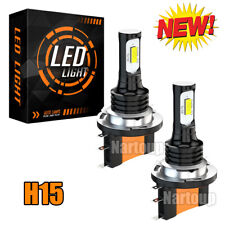 H15 Led Bulbs For Golf 2010-2016 High Beam Drl Headlight Super Bright