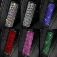 1x Bling Car Seat Belt Shoulder Pads Cover Crystal Decor Accessories Universal
