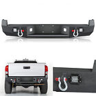 Steel Heavy Duty Rear Bumper Fit For 2005-2015 Toyota Tacoma With Led Lights
