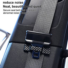 Car Accessories Seat Belt Holder Stabilizer Limiter Stopper Button Buckle Clip