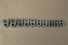 Snap-on Crowfoot Set Flare Nut 10pc 9mm-18mm 38 Drive Ao2097248