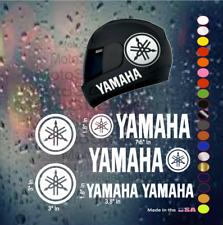 Aftermarket Yamaha Motorcycle Helmet Vinyl Die-cut Decal Sticker Diy