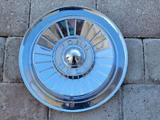 14 1957 Ford Hubcap 1 Standard Oem Full Cover Nice Used Driver Condition