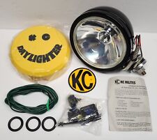 Kc Hilites Daylighter 6 Black Off-road Light W Cover Wiring Kit - New Other