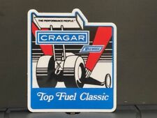 Vrhtf Nhra Cool Vintage Cragar Top Fuel Classic 4 X 3.5 Die Cut Sticker