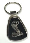 Shelby Cobra Blackchrome Key Chain Fob Licensed Ford Mustang Gt350 Gt500