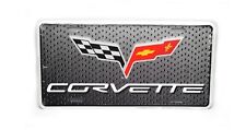 Chevy Chevrolet Corvette 3d Embossed Metal Car Novelty License Plate Auto Tag