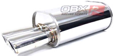 Obx Universal Forza Tuning Harpoon Muffler Center In Dual Out 3 Inlet