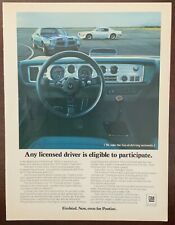1970 Pontiac Firebird Trans Am - Original Color Ad