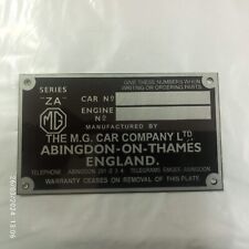 Chassis Plate C 1956-58