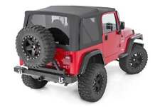 Rough Country Factory Replacement Soft Top For Jeep Wrangler Yj Black Rc84050.35