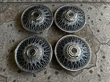 Blem 13 Inch Metal Wire Spoke Hubcaps Wheel Covers Nova Falcon Datsun Toyota