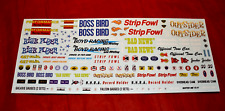 Amt Cal Drag Combo 1964 Ford Galaxie And Falcon Funny Car Combo Decal Sheet 125