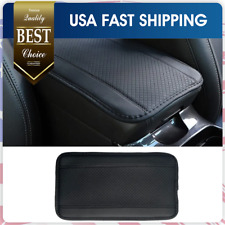 Car Center Console Cushion Pad Pu Leather Armrest Box Cover Protector Mat New
