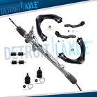 9pc Front Rack And Pinion Upper Control Arm Tie Rods For 1996-2000 Honda Civic