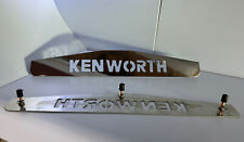 Kenworth Trucks Semi Truck 24 X 4 Stainless Steel Mud Flap Weights-set