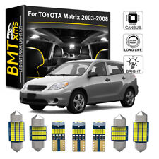 8x Canbus Led Interior Dome Lights Bulbs Package Kit For Toyota Matrix 2003-2008