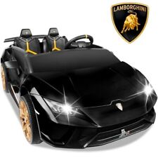 Lamborghini Huracan 24v Powered Ride Car Real 2 Seat 4wd Electric With Control