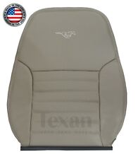 1999- 2004 Ford Mustang V8 Passenger Lean Back Perforated Leather Seat Cover Tan
