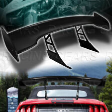 Universal 57 Wing Gt3 Style Primer Black Down Force Racing Rear Trunk Spoiler