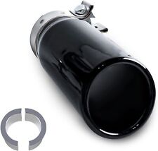 Fits For 2005-2023 Toyota Tacoma Black Chrome Exhaust Tip Oem Pt932-35180-02