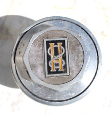 1920s Brass Era Hupmobile Threaded Center Grease Hub Cap Aluminum