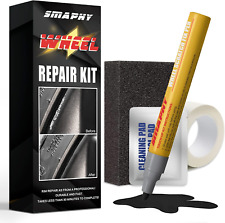 Wheel Repair Kit Black Rim Touch Up Paint Rim Paint For Scratches Repair And