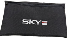 Saturn Sky Redline Black Accessory Map Bag Puck Bag New Embroidered Silver