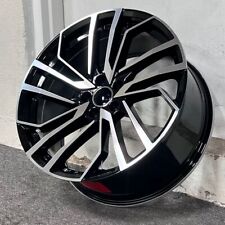 20 Rs5 Sportback Style Black Mach Wheels Rims Fits Audi A4 A5 A6 A7 A8 A8l Q5