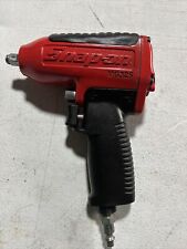 Snap-on 38 Drive Red Super Duty Air Impact Wrench Mg325 With Cover
