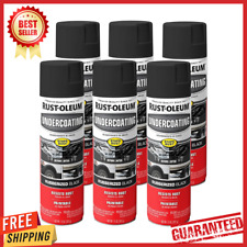 Car Rubberized Undercoating Spray Paint Black 15 Oz Rust-oleum Automotive