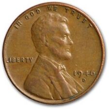 1946 D - Lincoln Wheat Penny - Gvg
