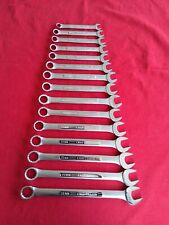 Craftsman Usa 15 Pc Metric Open12-point Box Combination Wrench Set
